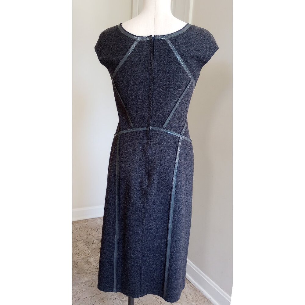 2007 Prada paneled wool midi dress - Picture 4 of 8